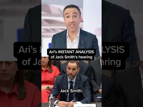 Ari's INSTANT ANALYSIS of Jack Smith's hearing