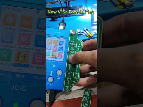 New V1Se Tag On Face ID Repair Flex for iPhone - JC Programmer Without removing old face id flex.