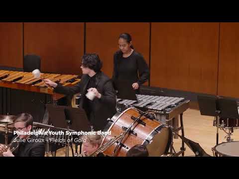 Philadelphia Youth Symphonic Band plays Fields of Gold