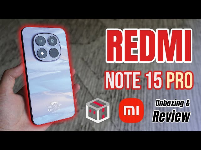 Vídeo relacionado con XIAOMI REDMI Note 15 5G Smartphone 8+256GB Negro batería de 5520 mAh