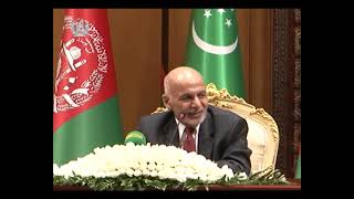 President Ghani's remarks at joint conference, Turkmenistan,Jan 21,2015