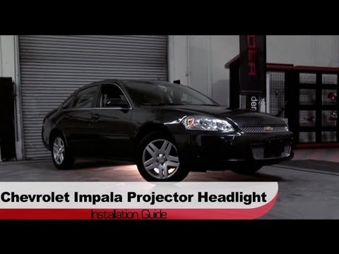 Spyder Auto Installation: 2006-13 Chevrolet Impala Halo Projector Headlights