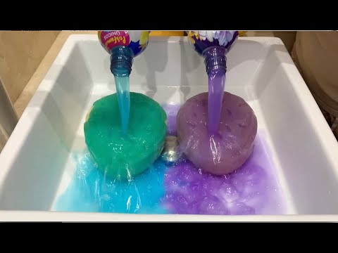 💙💜 The Thickest Suds EVER 💙💜 - sponge ASMR