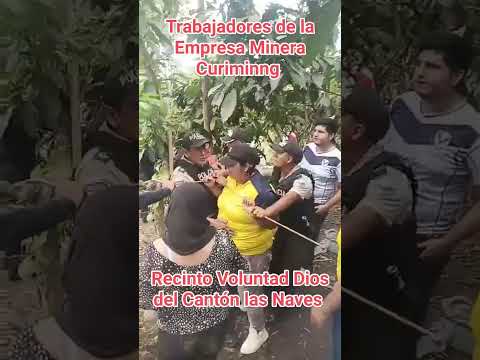 Recinto Voluntad de Dios del Cantón las Naves provincia Bolívar continua en Resistencia