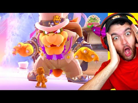 WORLD RECORD "SUPER MARIO ODYSSEY" SPEEDRUN REACTION... ALMOST PERFECT!