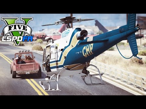 CHP Helicopter Unit Arrests Trevor in GTA 5!! (LSPDFR)