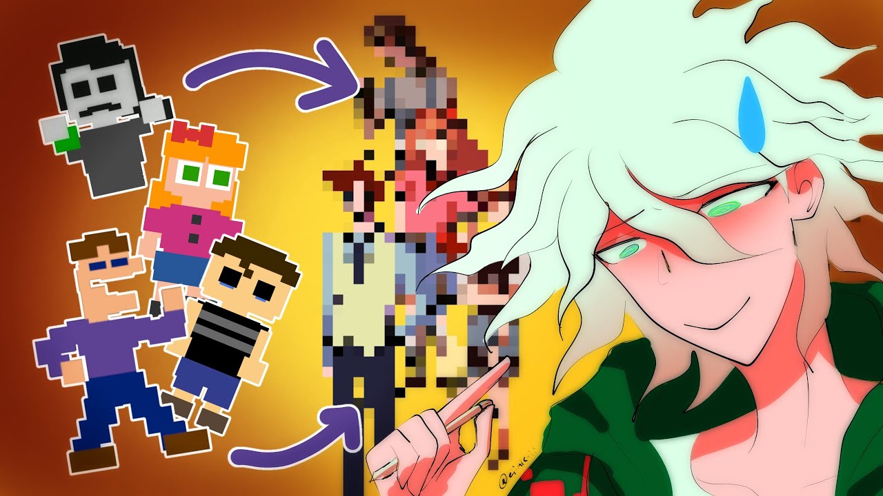 Creating Character Designs for FNaF Human Characters!