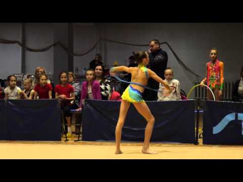 Художественная гимнастика/Метелица 2016/Полина Шпанерова/скакалка