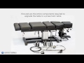 Omni Total Drop Stationary Chiropractic Table to Elevation