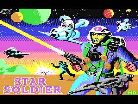 C64 Game: Star Soldier