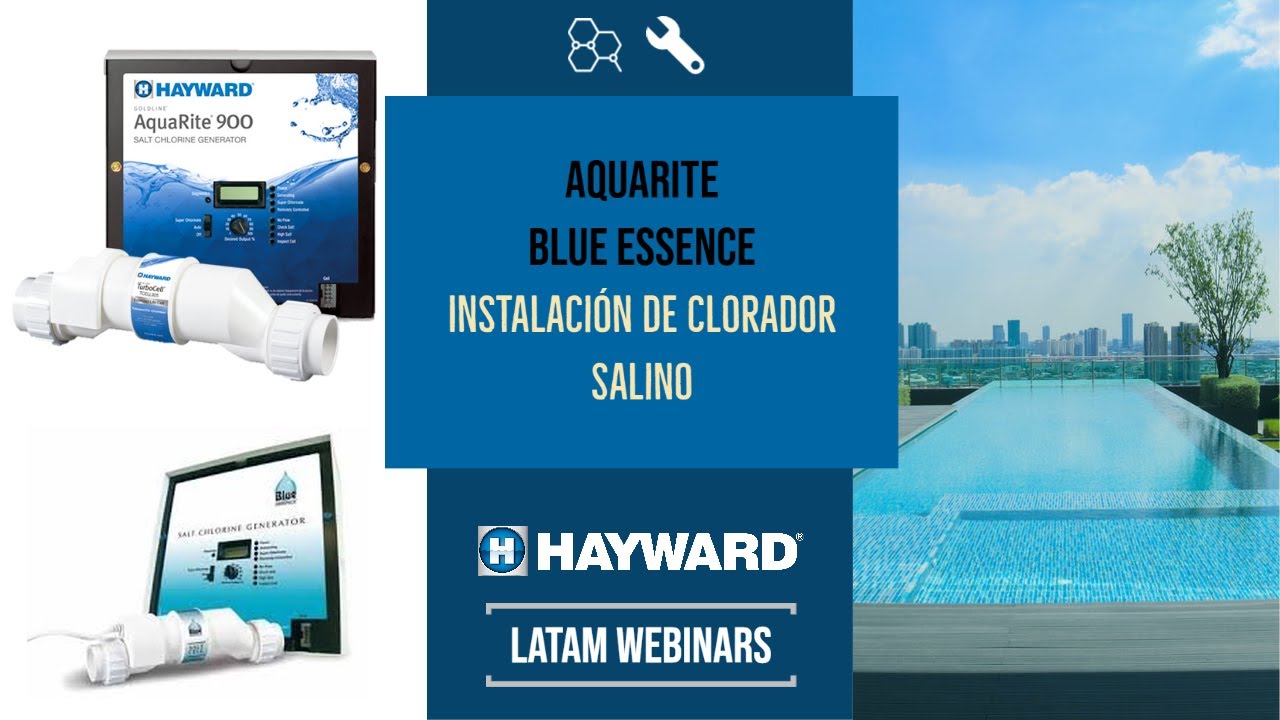 Hayward Instalación de AquaRite / Blue Essence