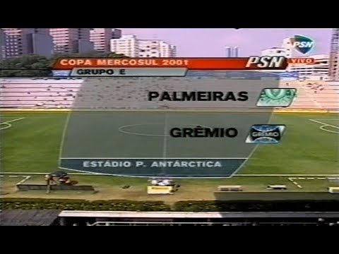 Palmeiras 0 x 0 Grêmio - Mercosul 2001