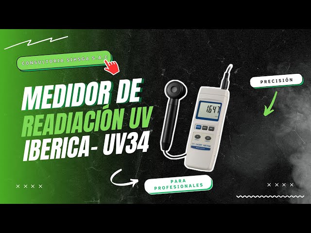 Vídeo relacionado con Xiuganpo Medidor de índice UV, Probador UVI Digital con Pantalla LCD, Espectro de Respuesta de 280-400 Nm, Rango de Medición 0-199,9, para Detección Ultravioleta Solar