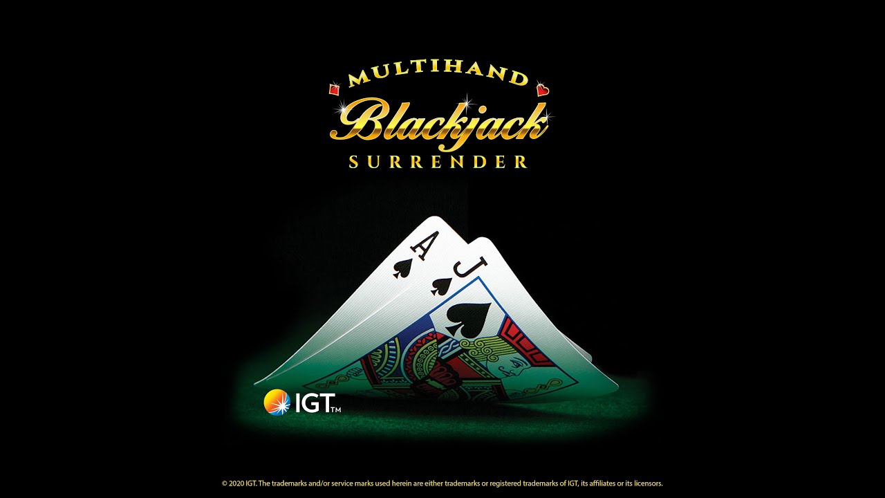 MultiHand Blackjack With Surrender - Game Play Video