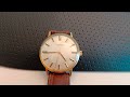 887670 Longines gold watch 18K }}