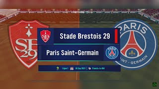 Soccer Manager 22 | Gameplay #11 | Stade Brestois 29 vs PSG