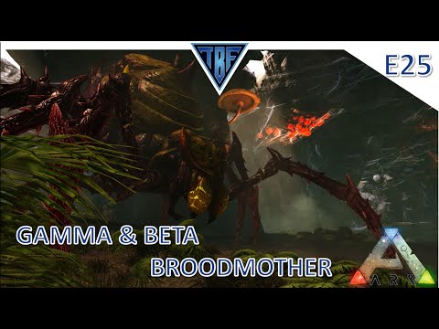 Beta and Gamma Broodmother! E25 Ark Survival Evolved Modded Story Cluster - The Island