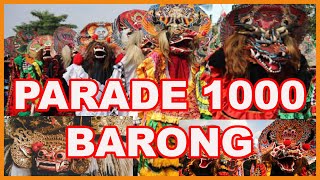 Download lagu PARADE 1000 BARONG KEDIRI #barong #pasjar mp3
