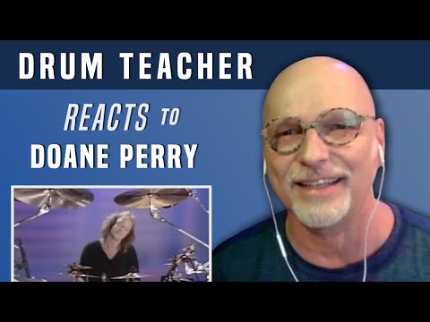 Drum Teacher Reacts to Doane Perry - Drum Solo