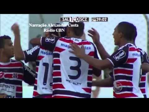 Salgueiro 1x1 Santa Cruz - Nar. Alexandre Costa, Rádio CBN Recife - Pernambucano 2014