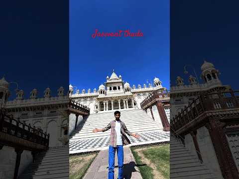 I Visited The Jaswant Thada in jodhpur #travel #jaswantthada #shortsfeed