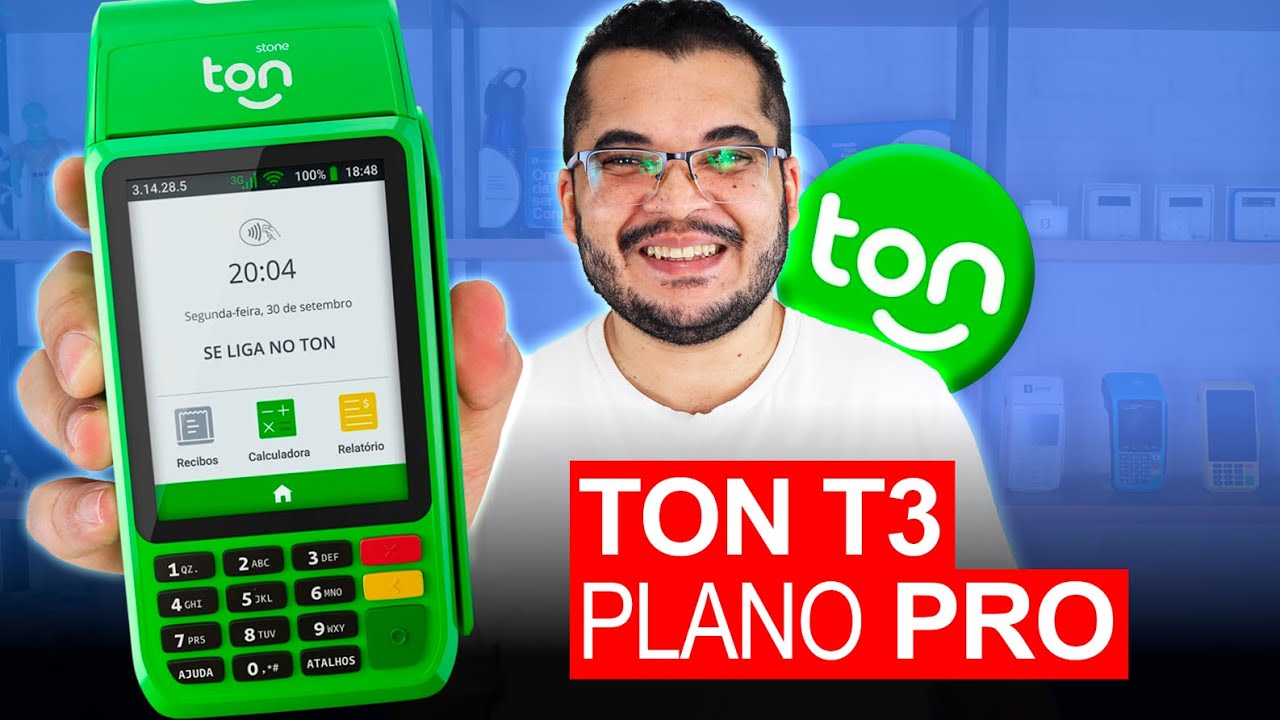 TON T3 PRO É BOA? COMO A MAQUININHA TON T3 FUNCIONA?