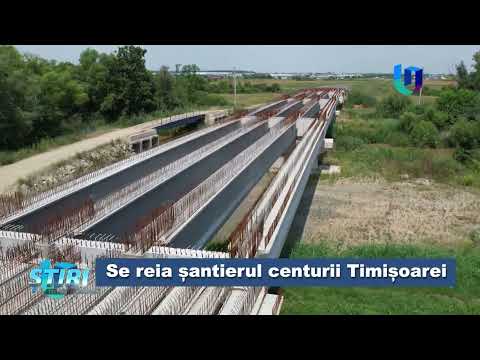 Reîncepe șantierul centurii Timișoarei