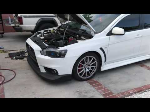 Evo 10 lowering springs install