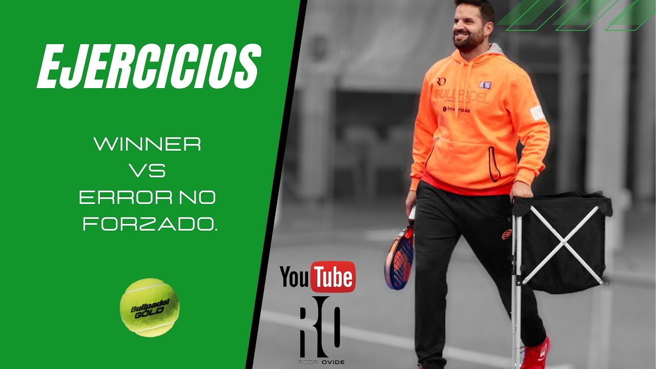 Training drill: winner vs unforced error scoring