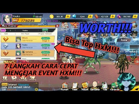 7 Langkah Cepat Cara Leveling Untuk Event Hero x Monster OPM:TS | EsPerChild
