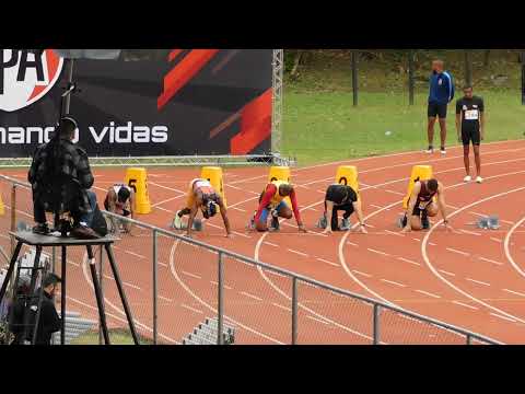 100m masculino cat 35 anos Master Pta 2022