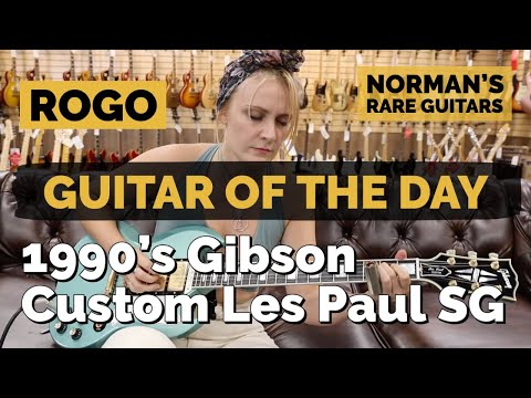 Guitar of the Day: 1990's Gibson Custom Les Paul SG | Norman's Rare Guitars