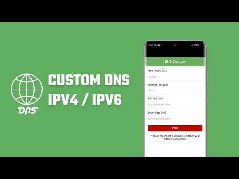 Custom DNS Changer IPV4 & IPV6