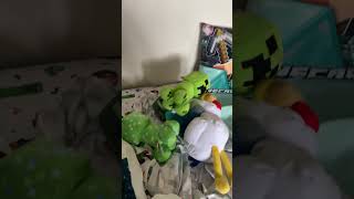 My entire Minecraft plush collection