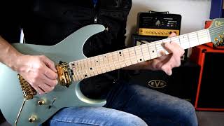 Video thumbnail for Charvel Angel Vivaldi DK24-7 metal solo test by NeoGeofanatic