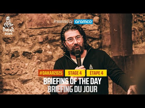 Stage 4 - Briefing presented by Aramco - #Dakar2025