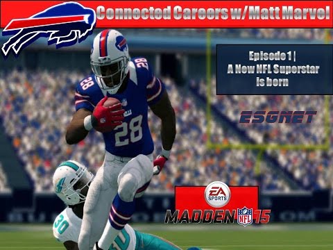 Madden NFL '15 (PS4) | Connected Careers w/Matt Marvel | EP 1 | NFL Superstars is Born