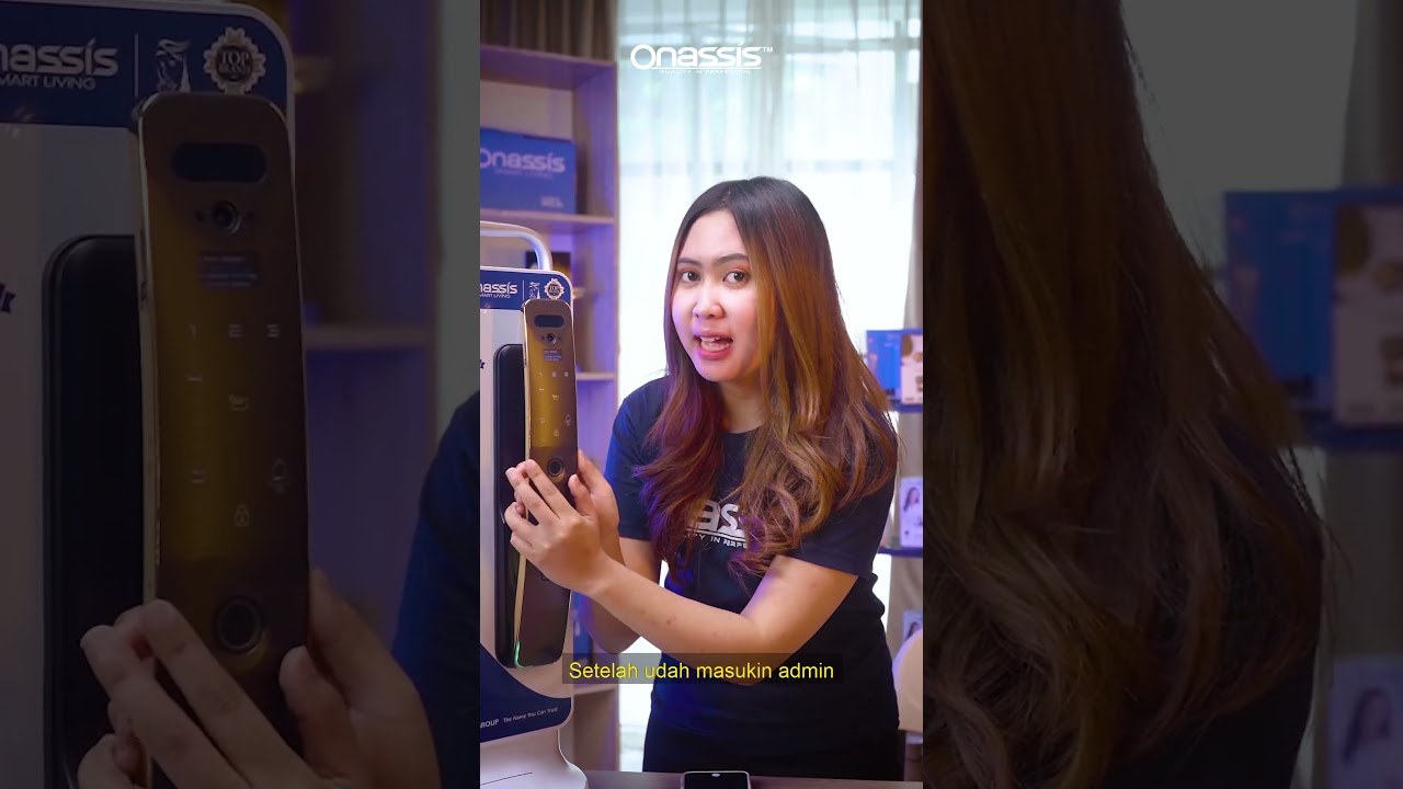 Setting Smart Lock Onassis X6 Pro