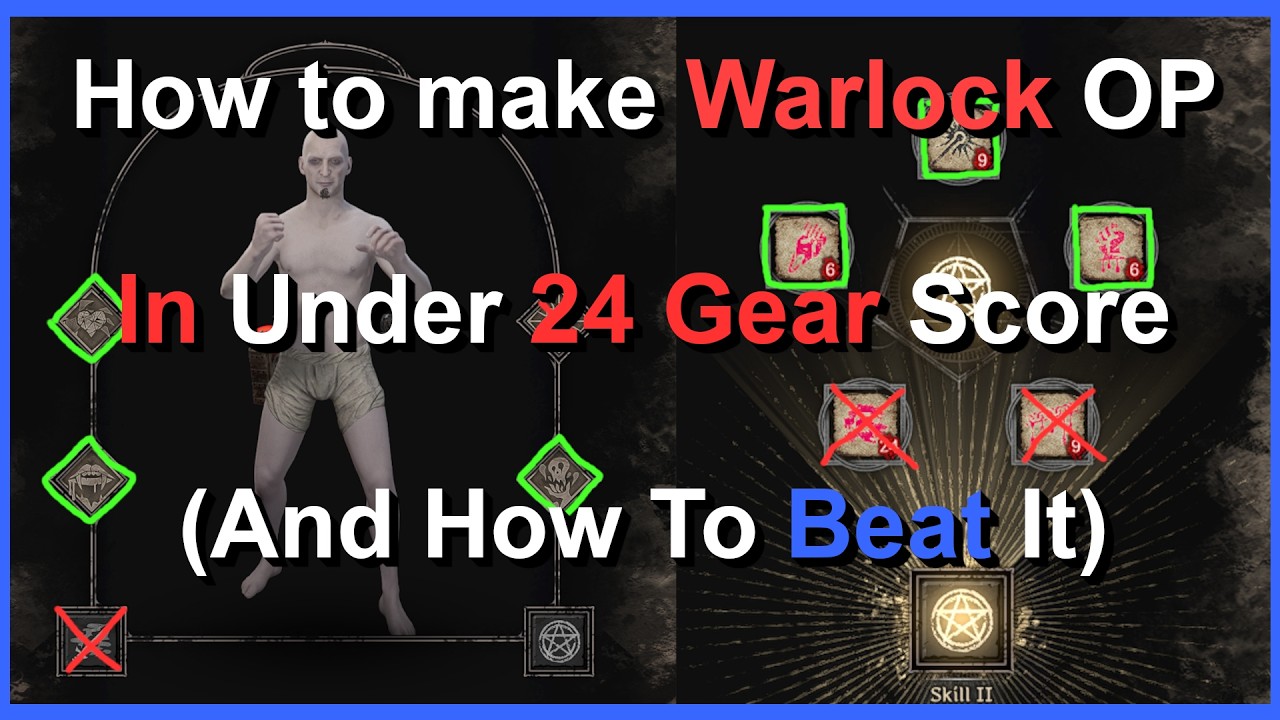 How To Make Warlock OP in Low Gear | Dark and Darker