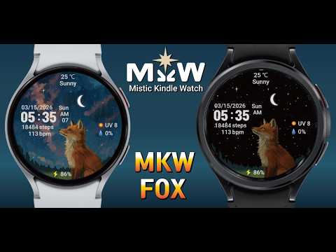MKW FOX - Cute watch face