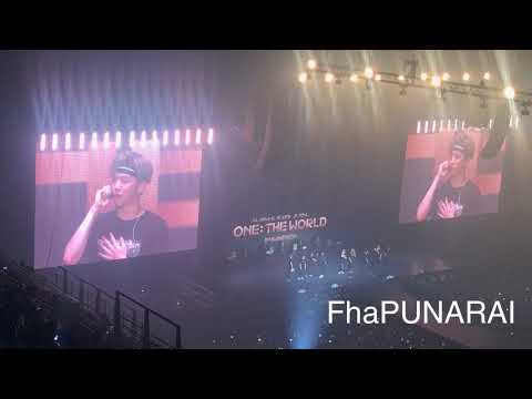 [Fancam] 180804 KANG DANIEL - talk ending Day1@WannaOne1TheWorldinBKK