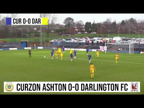 Highlights | Curzon Ashton 1-1 Darlington | Vanarama National League North