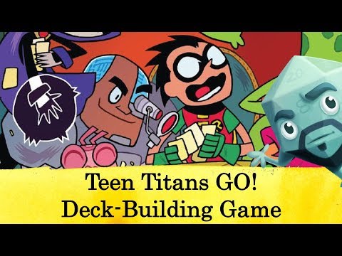 Teens Titans GO! Deck-Building Game Review - with Zee Garcia