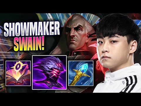 SHOWMAKER TRIES SWAIN WITH NEW ITEMS! - DK ShowMaker Plays Swain MID vs Yasuo! | Preseason 2023