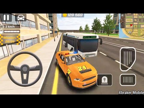 Police Drift Car Driving Simulator: Orange Police Car Speed Enforcement - Android GamePlay