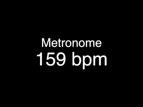 159 bpm Metronome