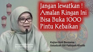 Download lagu 'The Path to Goodness Part 2 (23rd Hadith)' | Ustadzah Siti Fathiyah Khotib mp3