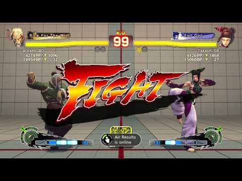 SSFIVAE~ Gen (kuraesu40) vs Juri (Takashi 08)  HD