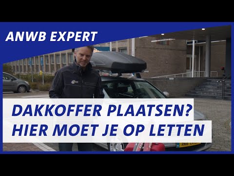 Ik ga op wintersport met een dakkoffer. Waar moet ik op letten?