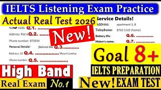 IELTS LISTENING PRACTICE TEST 2026 WITH ANSWERS | 30.06.2026